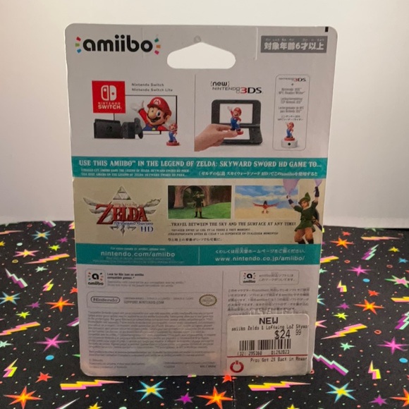 Nintendo Zelda and Loftwing Amiibo. Packaging lightly damaged. - Picture 3 of 5